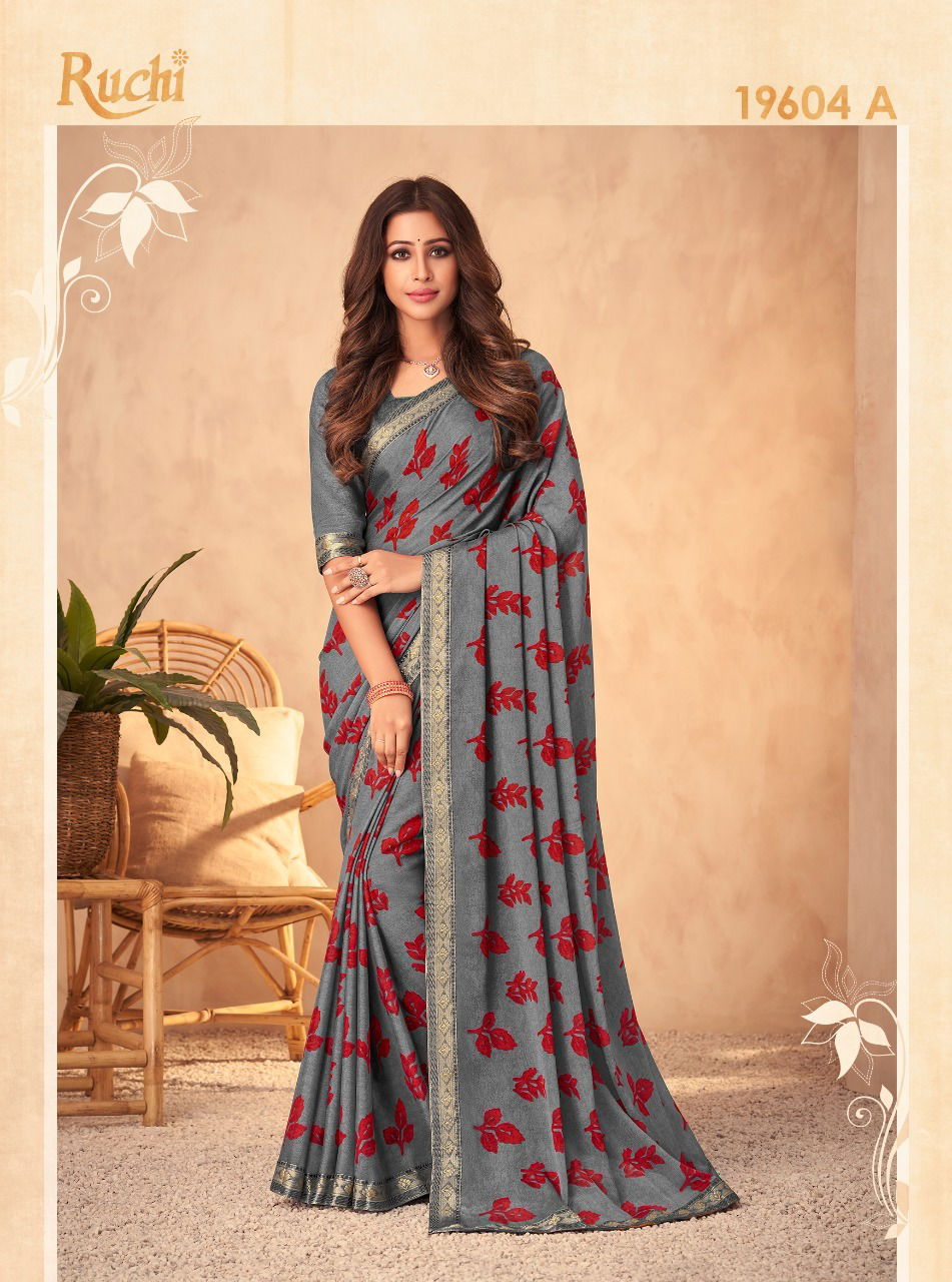 Chandni 3rd Edition Ruchi Wholesale Daily Wear Sarees Catalog